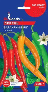 Перець гострий Баранячий ріг 393 фото