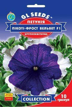 Петунія F1 Пікоті Фрост Вельвет 142 фото